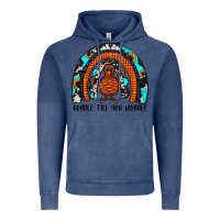 Vintage Denim gobble till you wobble rainbow Vintage Hoodie - JahusDesignShop
