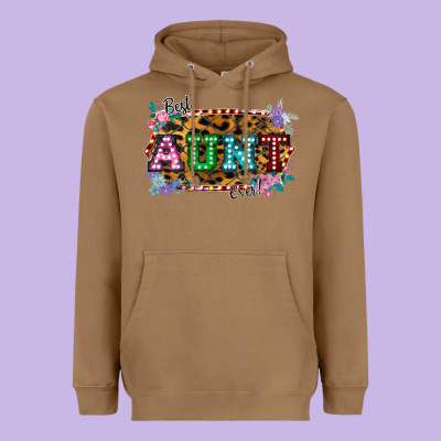 Best Aunt Ever! Heavyweight Hoodie Designed By Bettercallsaul