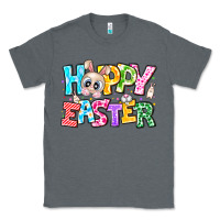 Charcoal Heather Hoppy Easter Classic Tee - CowhideDigitalArt