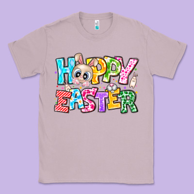 Hoppy Easter Classic Tee Designed By Cowhidedigitalart