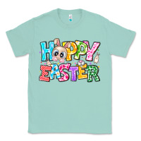 Seafoam Hoppy Easter Classic Tee - CowhideDigitalArt