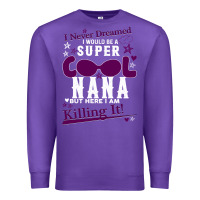 Purple Crazy Sisters Make The Best Aunts Premium Sweatshirt - Bettercallsaul
