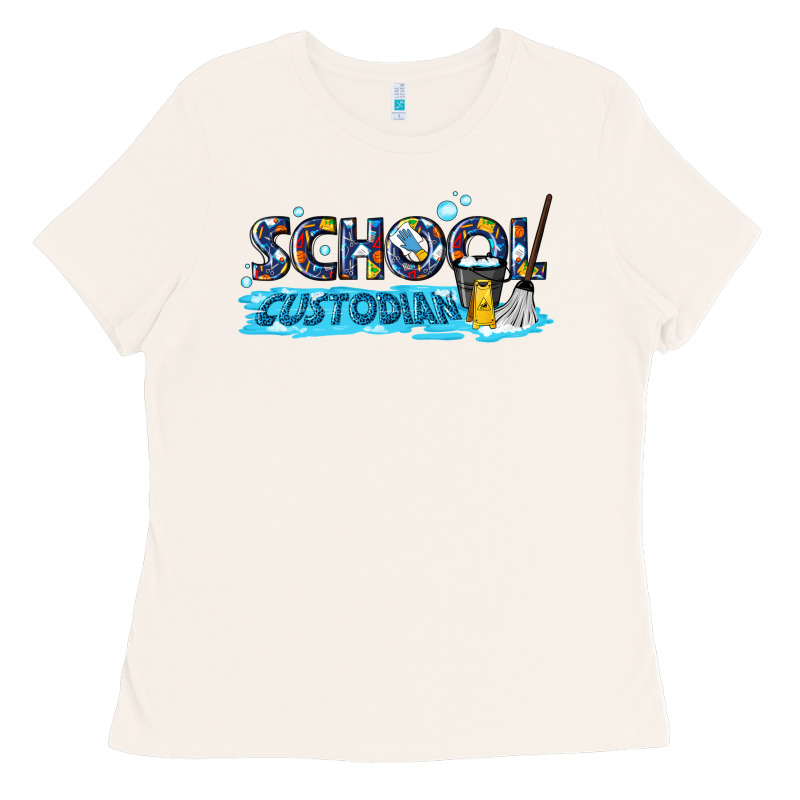 School Custodian Ladies Tee by texasbilliewilder | Teevron