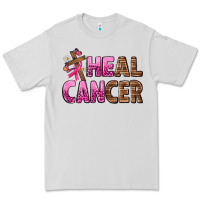 Dove Grey Heal Cancer Premium Tee - texasbilliewilder
