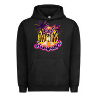 Pigment Black Hot mom summer mother' say Urban Hoodie - HowdyJamesFarm