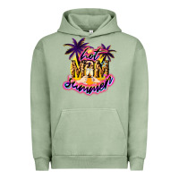 Pigment Oil Green Hot mom summer mother' say Urban Hoodie - HowdyJamesFarm