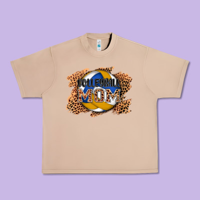 Volleyball Mom Urban Heavy Tee Designed By Adodesignshop