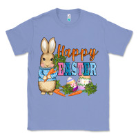Colony Blue easter bunny egg and carrots Classic Tee - AdoDesignShop