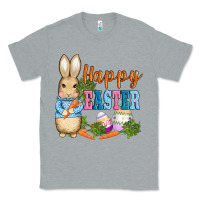 Heather Grey easter bunny egg and carrots Classic Tee - AdoDesignShop