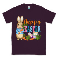Plum easter bunny egg and carrots Classic Tee - AdoDesignShop
