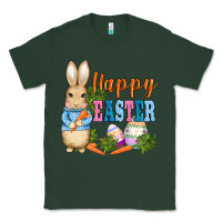 Sports Green easter bunny egg and carrots Classic Tee - AdoDesignShop