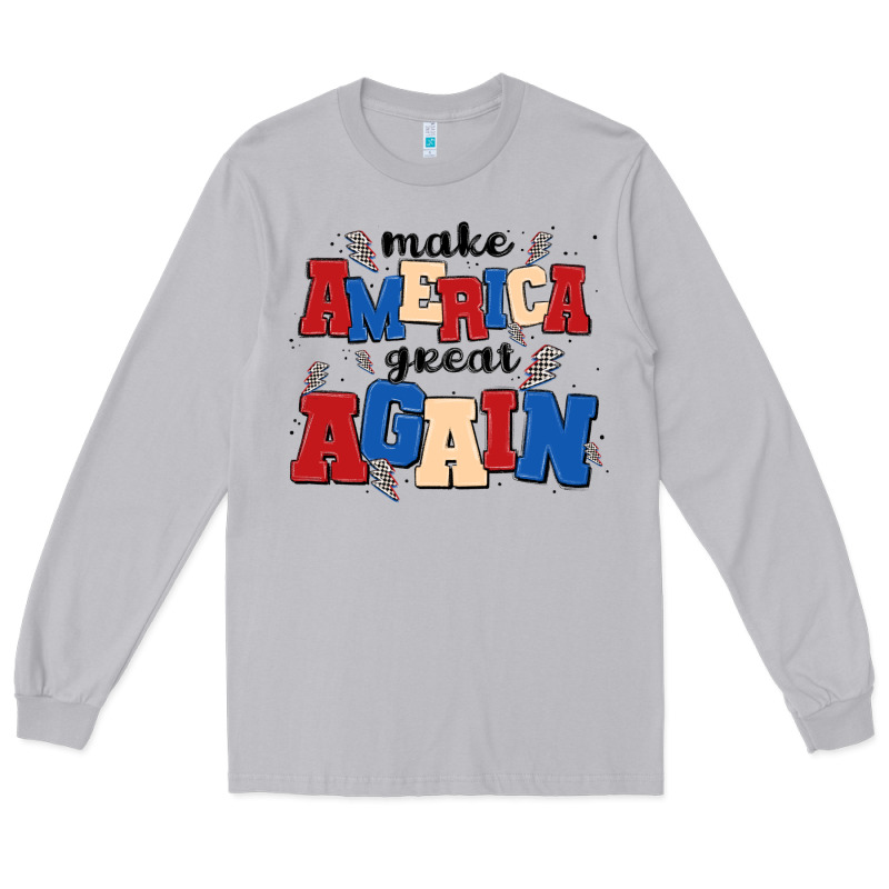 Make America Great Again Long Sleeve Tee by MaliasSmallBusiness | Teevron