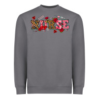 Storm valentines day nurse Heavyweight Sweatshirt - NancyCooperArtShop
