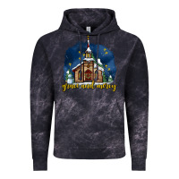 Cloud Black Christmas church and snow grace and mercy Vintage Hoodie - AdoDesignShop