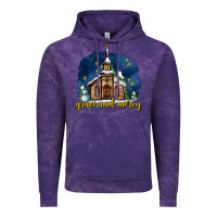 Cloud Purple Christmas church and snow grace and mercy Vintage Hoodie - AdoDesignShop