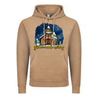 Vintage Coffee Christmas church and snow grace and mercy Vintage Hoodie - AdoDesignShop