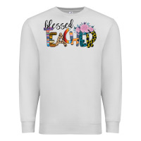 Dove Grey Blessed Teacher Premium Sweatshirt - Bettercallsaul