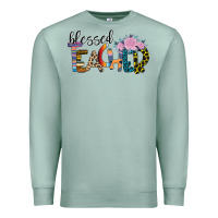 Seafoam Blessed Teacher Premium Sweatshirt - Bettercallsaul