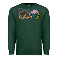 Sports Green Blessed Teacher Premium Sweatshirt - Bettercallsaul