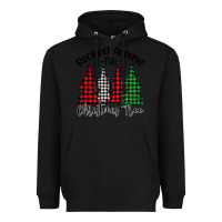Black Rockin' Around The Christmas Tree Heavyweight Hoodie - Bettercallsaul