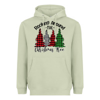 Matcha Rockin' Around The Christmas Tree Heavyweight Hoodie - Bettercallsaul