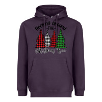Plum Rockin' Around The Christmas Tree Heavyweight Hoodie - Bettercallsaul