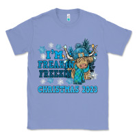 Colony Blue i'm freakin freezin christmas 2023 Classic Tee - NancyCooperArtShop