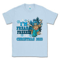 Dusty Blue i'm freakin freezin christmas 2023 Classic Tee - NancyCooperArtShop