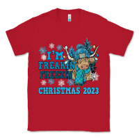 Red i'm freakin freezin christmas 2023 Classic Tee - NancyCooperArtShop