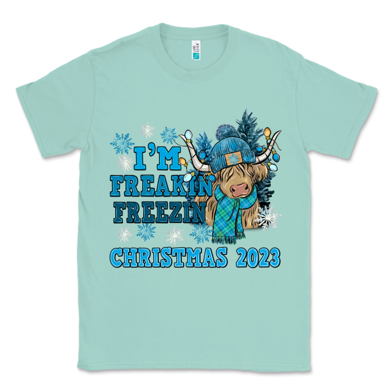 I'm Freakin Freezin Christmas 2023 Classic Tee by NancyCooperArtShop | Teevron