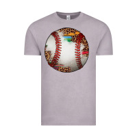 Vintage Zinc western baseball leopard serape pattern Vintage Tee - Artiststas