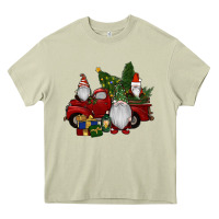 Mossy christmas gnomes with truck Heavy Core Tee - RanaPortraitStore