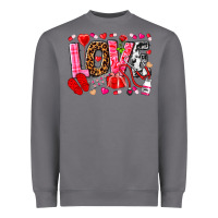 Storm valentines day love nurse Heavyweight Sweatshirt - NancyCooperArtShop
