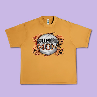 Volleyball Mom Urban Heavy Tee Designed By Adodesignshop