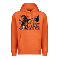 Carrot 100% That Witch Black Afro Witch Premium Hoodie - texasbilliewilder
