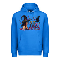 True Royal 100% That Witch Black Afro Witch Premium Hoodie - texasbilliewilder