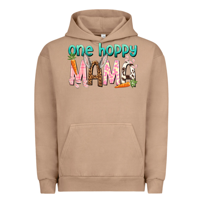 One Hoppy Mama Mother's Day Urban Hoodie by HowdyJamesFarm | Teevron