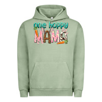 Pigment Oil Green One hoppy mama mother's day Urban Hoodie - HowdyJamesFarm