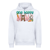White One hoppy mama mother's day Urban Hoodie - HowdyJamesFarm