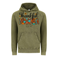 Vintage Olive thankful mama Vintage Hoodie - JahusDesignShop
