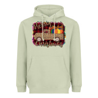 Matcha Merry Christmas Truck Heavyweight Hoodie - Bettercallsaul