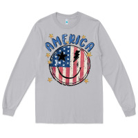 Moon Dust America Long Sleeve Tee - MaliasSmallBusiness