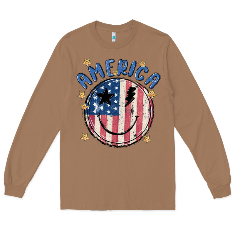 America Long Sleeve Tee by MaliasSmallBusiness | Teevron