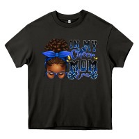 Asphalt in my cheer mom era afro messy bun Heavy Core Tee - texasbilliewilder