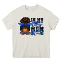 Cream in my cheer mom era afro messy bun Heavy Core Tee - texasbilliewilder