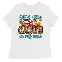Got A Little Cajun In My Soul Ladies Tee | Teevron