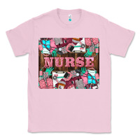 Bubblegum Pink Nurse Classic Tee - LillyAllenDesigns