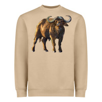 Mushroom Buffalo Heavyweight Sweatshirt - LillyAllenDesigns