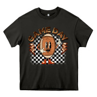 Asphalt game day football Heavy Core Tee - BarkalooDesign