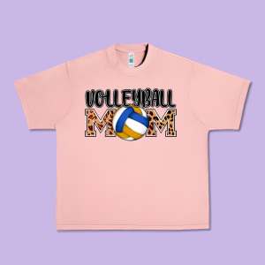 Volleyball Mom Urban Heavy Tee Designed By Adodesignshop